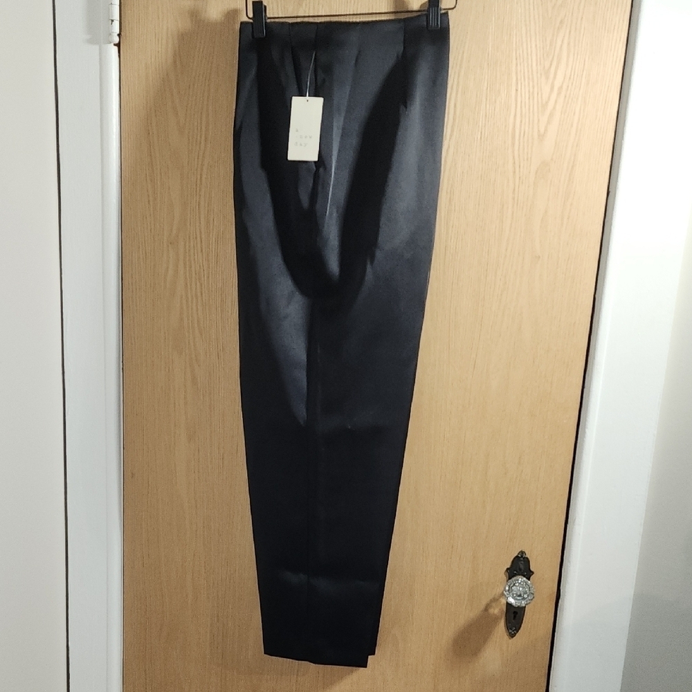 a new day Women's Elegant Black Trousers
